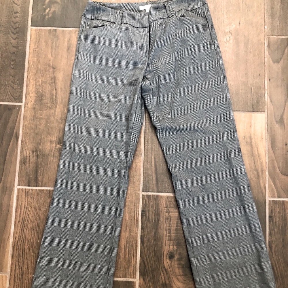 New York & Company - plaid dress pants - size 2